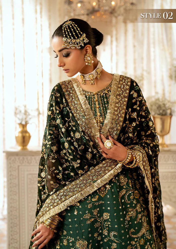 Aik Atelier 3PC Embroidered Organza Suit '24 VOL. 1-LOOK 07 gulbuy.com