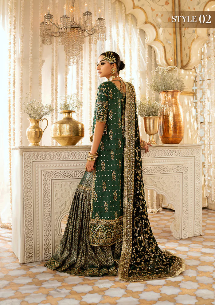 Aik Atelier 3PC Embroidered Organza Suit '24 VOL. 1-LOOK 07 gulbuy.com