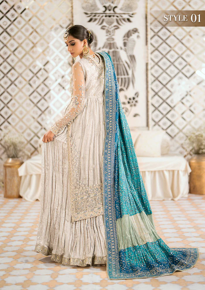 Aik Atelier 3PC Embroidered Organza Suit '24 VOL.1-LOOK 10 gulbuy.com