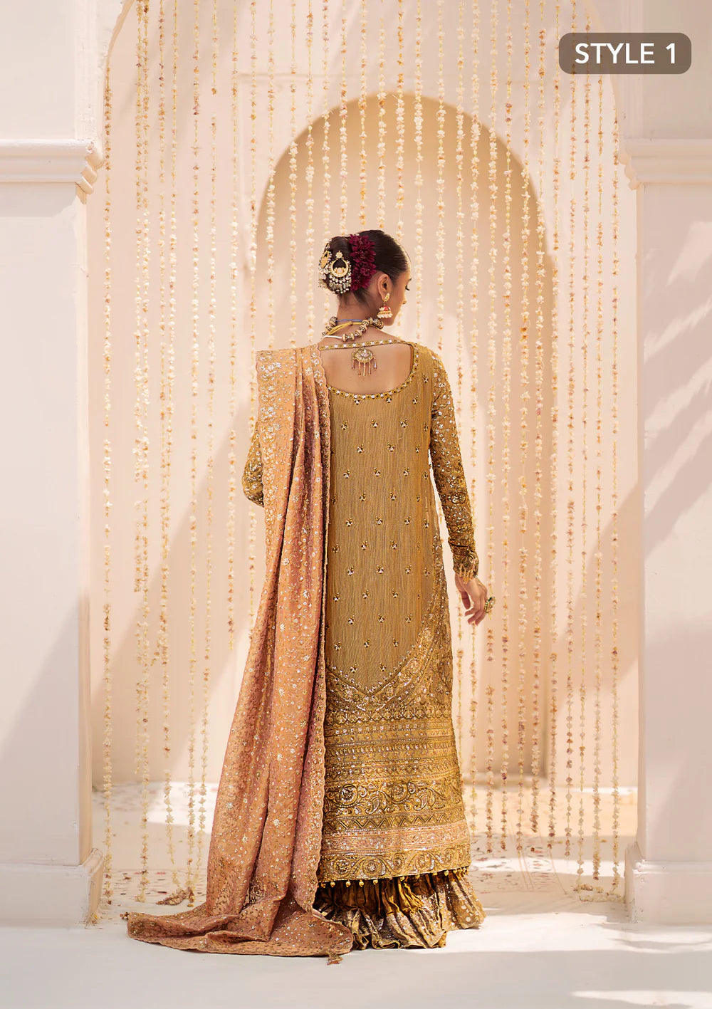 Aik Atelier 3PC Embroidered Organza Suit ?24 VOL. 2 - LOOK 02 gulbuy.com