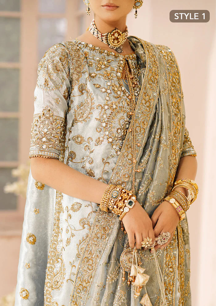 Aik Atelier 3PC Embroidered Tissue Suit ?24 VOL. 2-LOOK 03 gulbuy.com