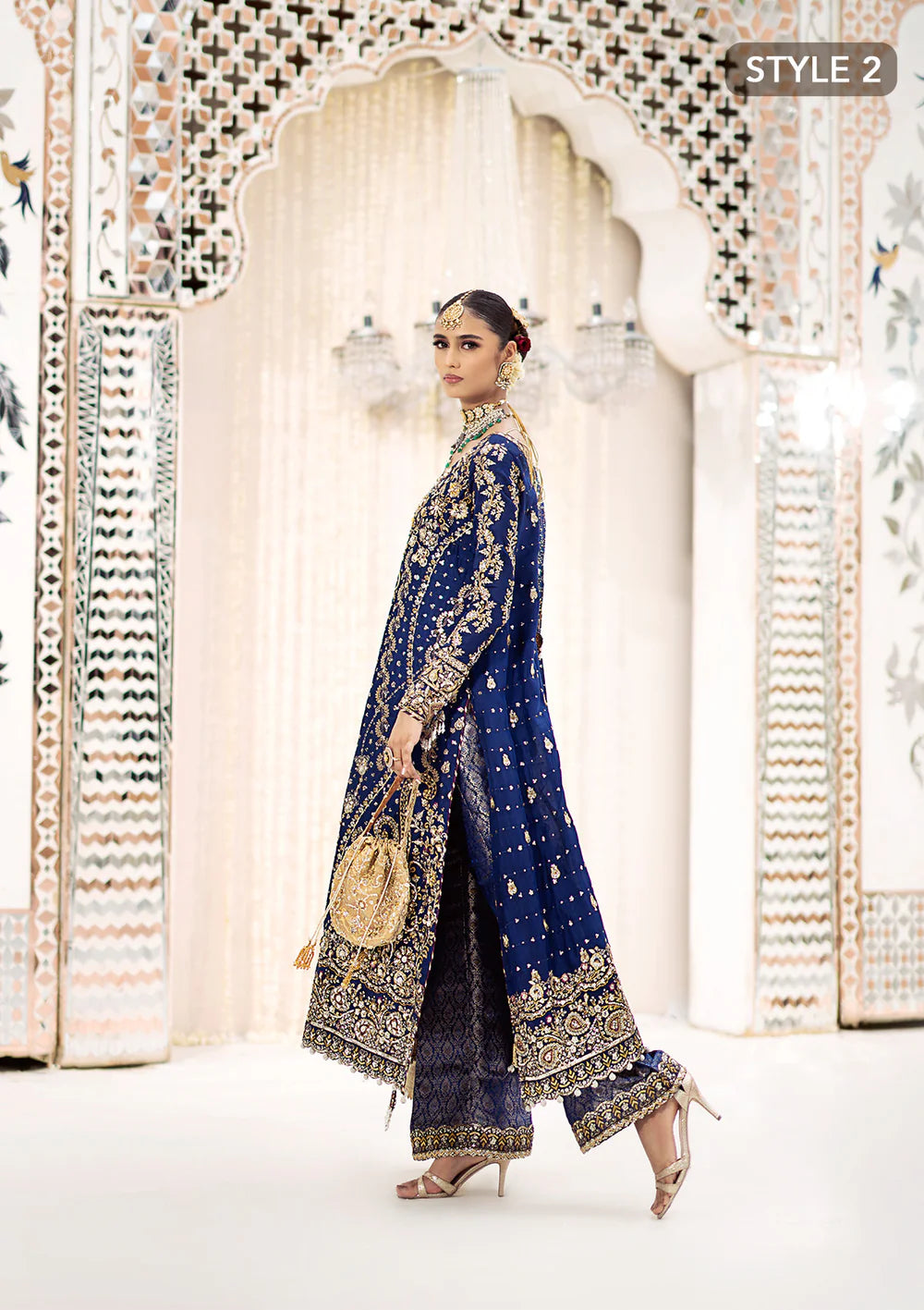Aik Atelier 3PC Embroidered Organza Suit VOL. 2-LOOK 05 gulbuy.com