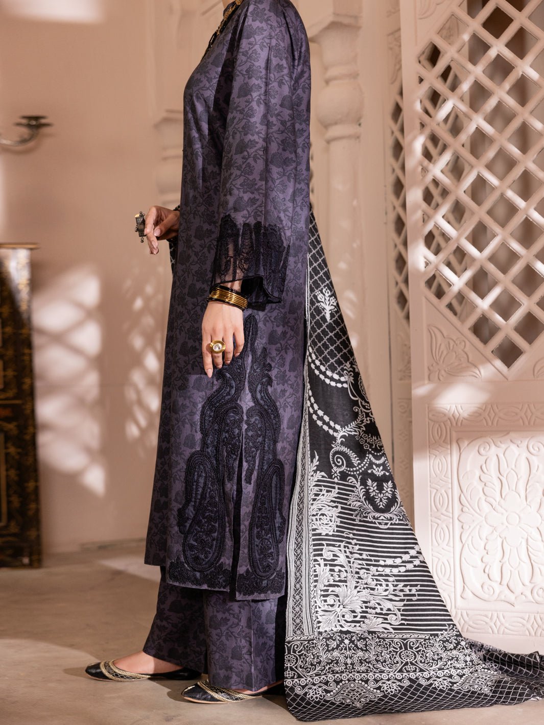ALMIRAH 3 PIECE CAMBRIC SUIT (ALP-3PS-1904) gulbuy.com