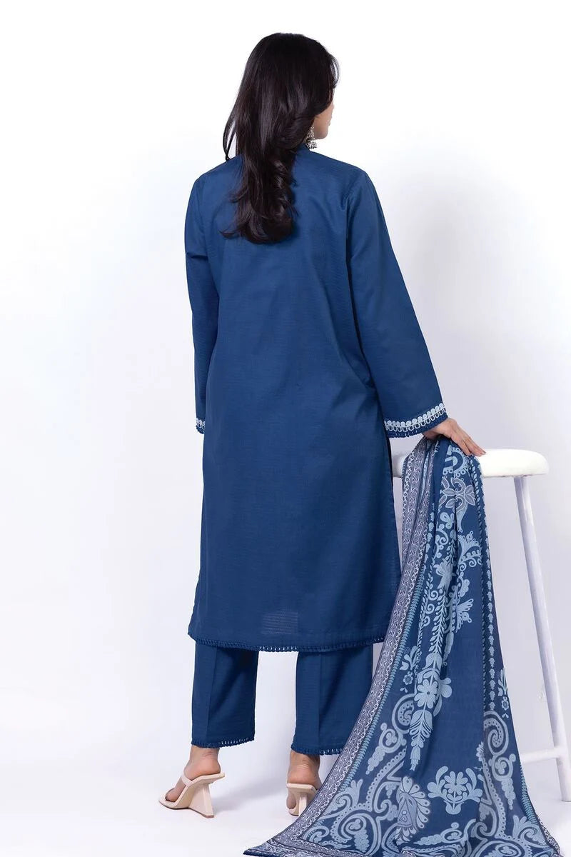 Khaadi 3Pc Embroidered Dobby Suit AS1501AST gulbuy.com