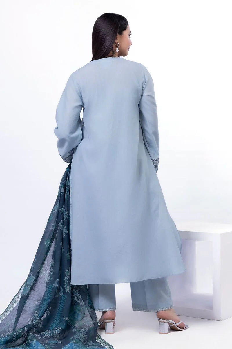 Khaadi 3Pc Embroidered Cotton Suit AS2304AST gulbuy.com