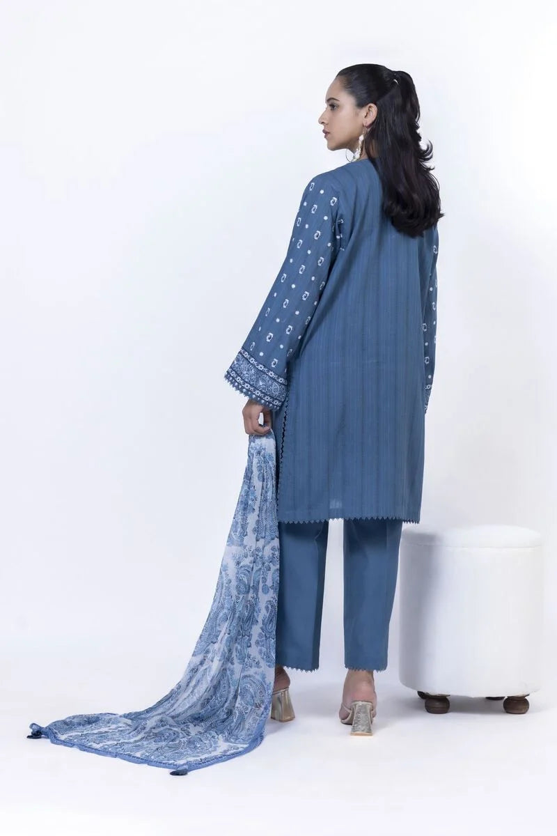 Khaadi 3Pc Embroidered Cotton Suit AS2807AST gulbuy.com