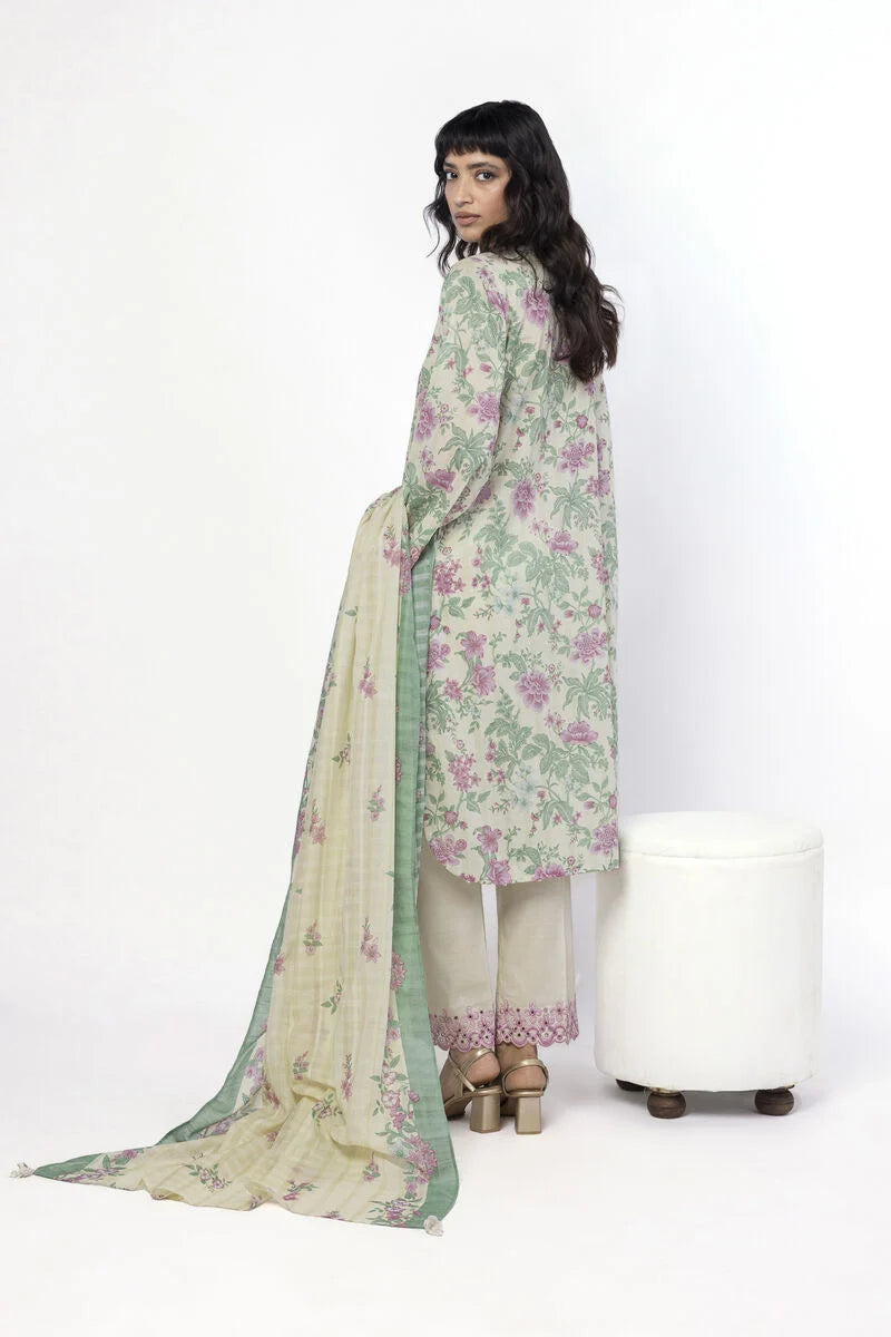 Khaadi 3Pc Embroidered Lawn Suit AS3703A gulbuy.com
