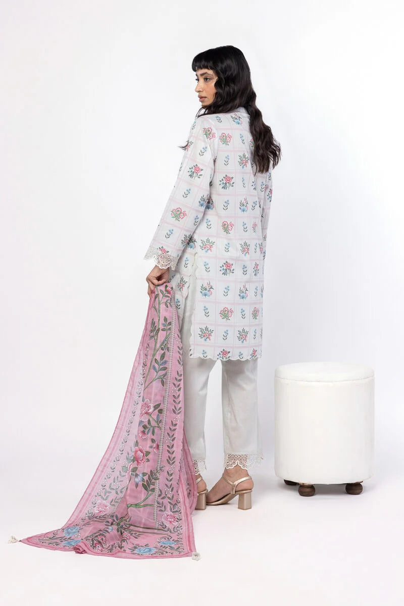 Khaadi 3Pc Embroidered Lawn Suit AS3707A gulbuy.com