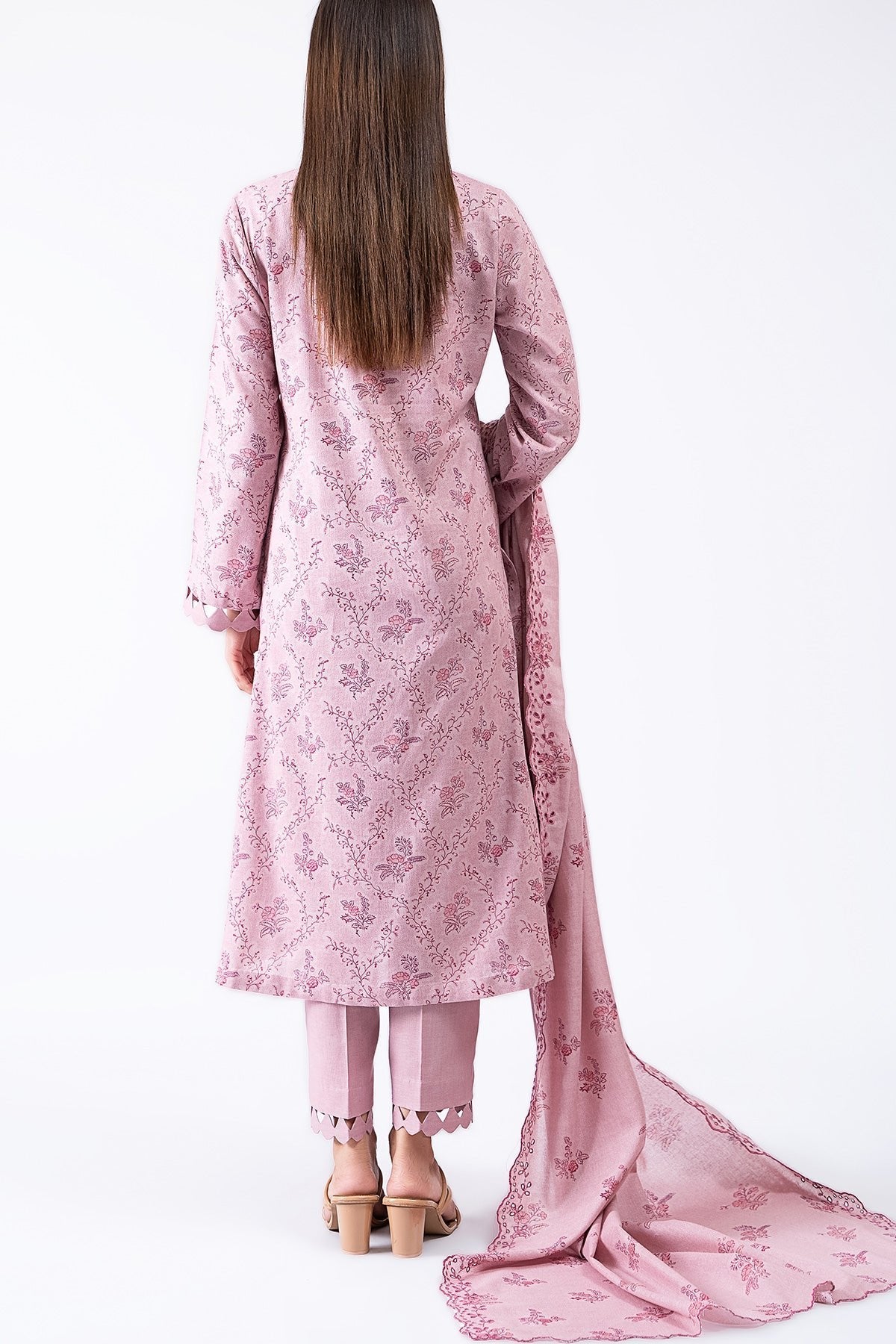 kayseria 3 Piece Khaddar Printed Suit (C5464-102)