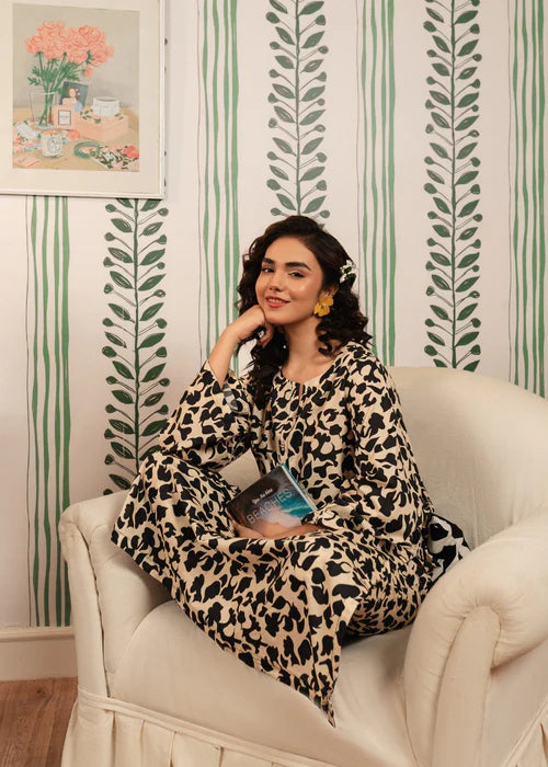 Meerak Pret 2Pc Printed Lawn Suit SNM6792 gulbuy.com