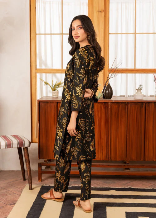 Chaudhary Arts 2Pc Printed Linen Suit FBT2050 gulbuy.com