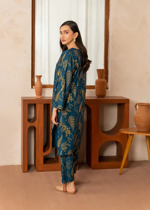Chaudhary Arts 2Pc Printed Linen Suit AGL2833 gulbuy.com