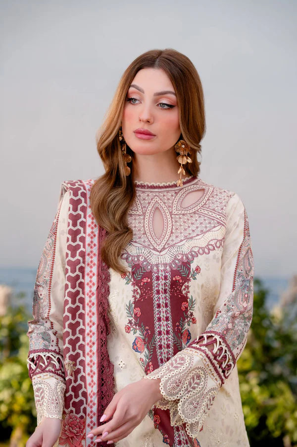 Aabyaan 3Pc Embroidered Lawn Suit ASENA (AR-06) gulbuy.com