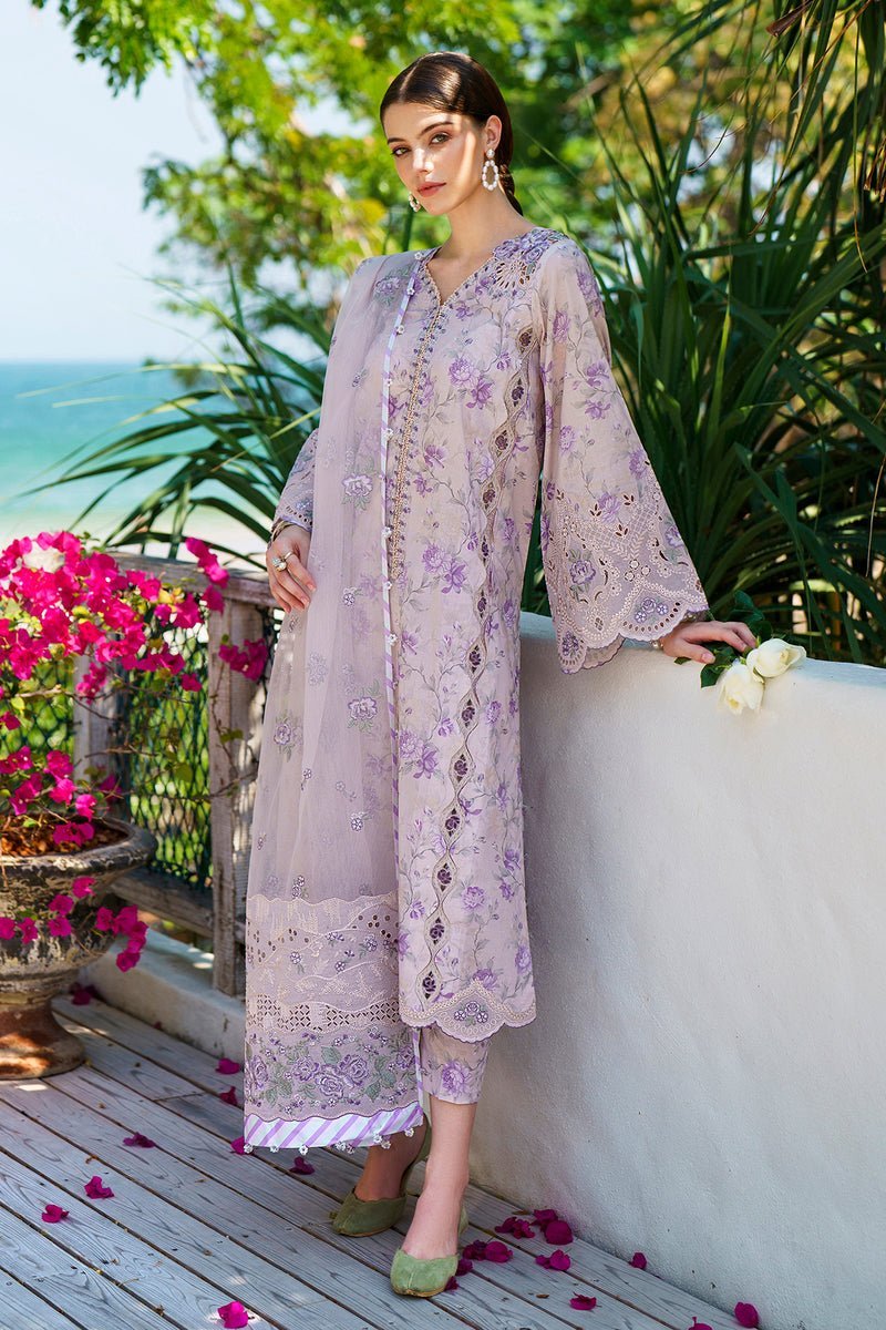 BAROQUE 3PC EMBROIDERED PRINTED LAWN SUIT (BQU-UF-D566)