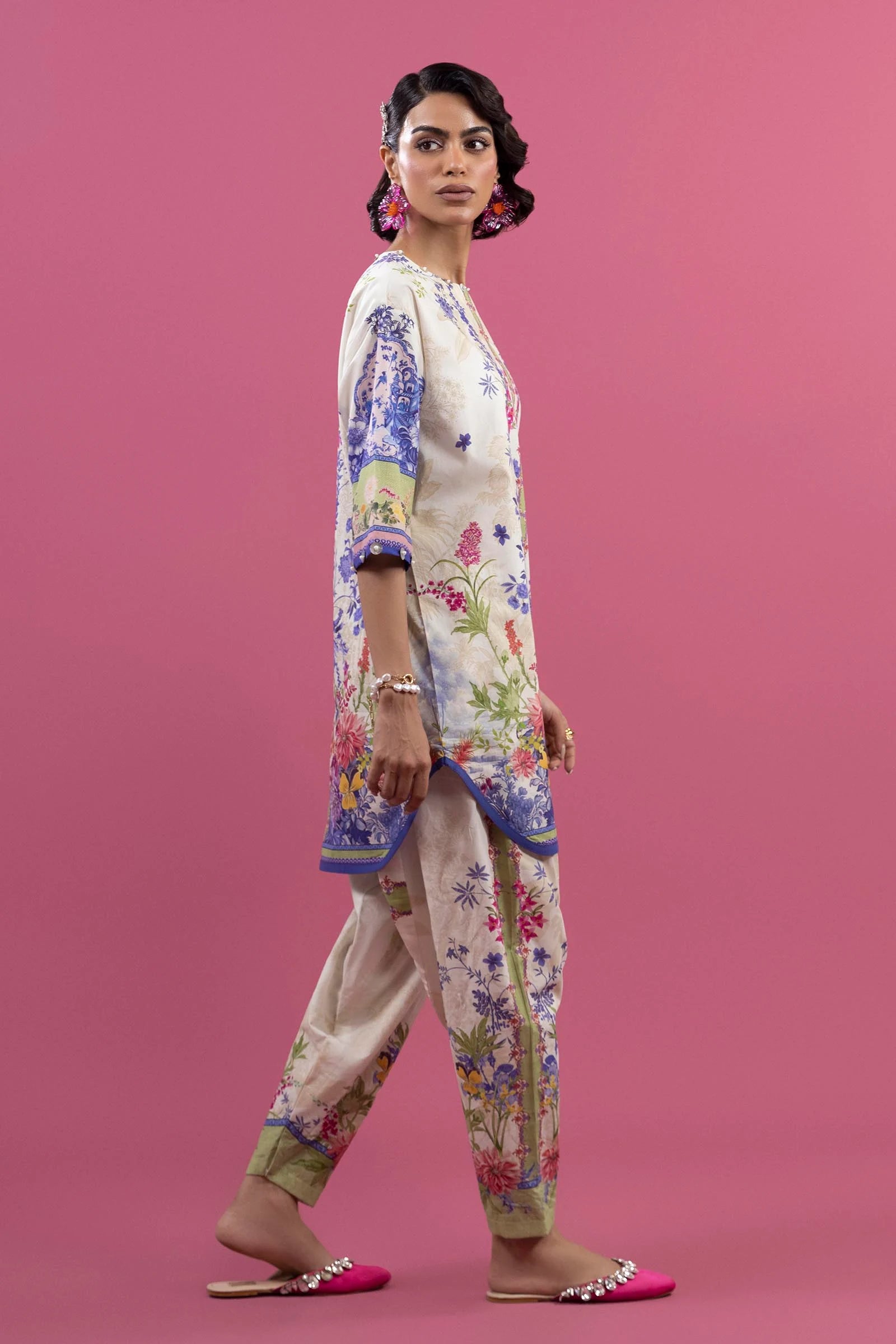 Sana Safinaz 2Pc Printed Lawn Suit H253-005A-2C gulbuy.com