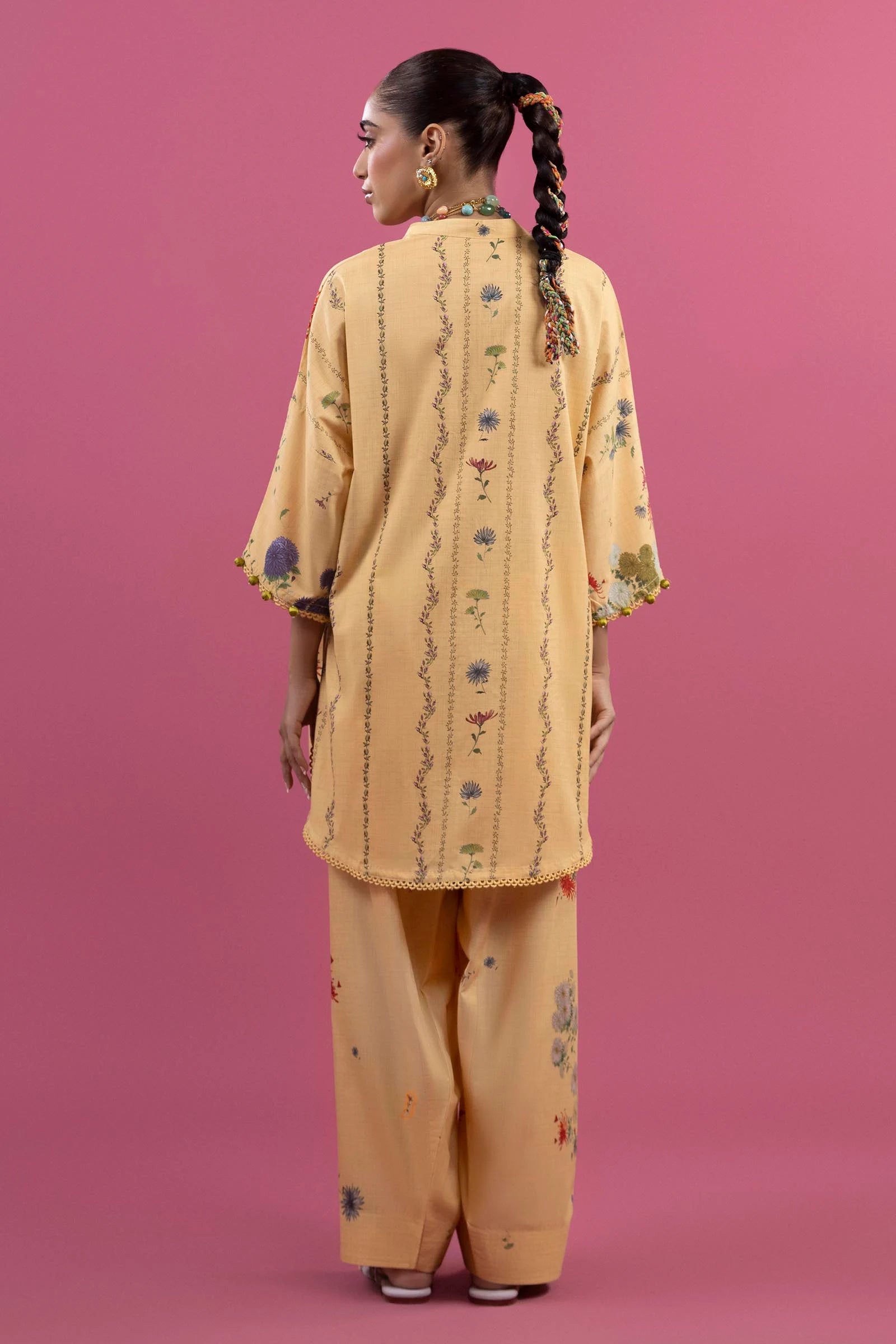 Sana Safinaz 2Pc Printed Lawn Suit H253-006B-2C gulbuy.com