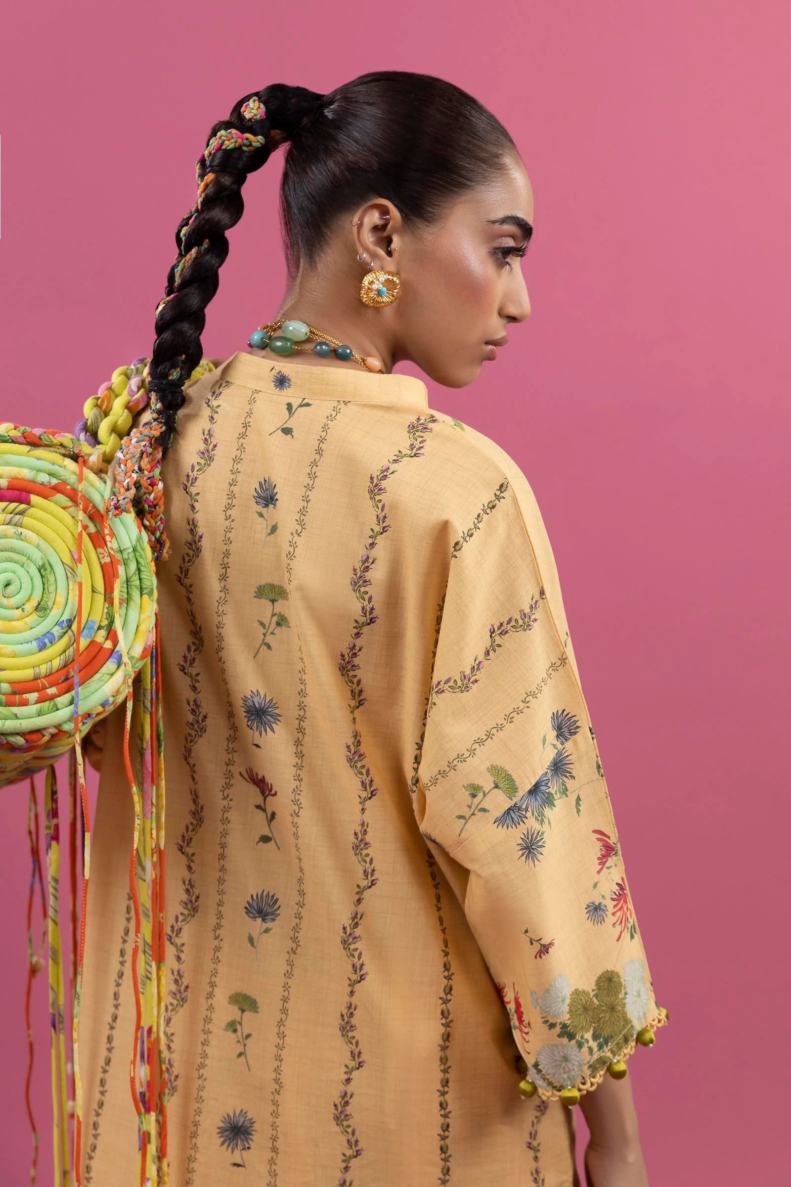 Sana Safinaz 2Pc Printed Lawn Suit H253-006B-2C gulbuy.com