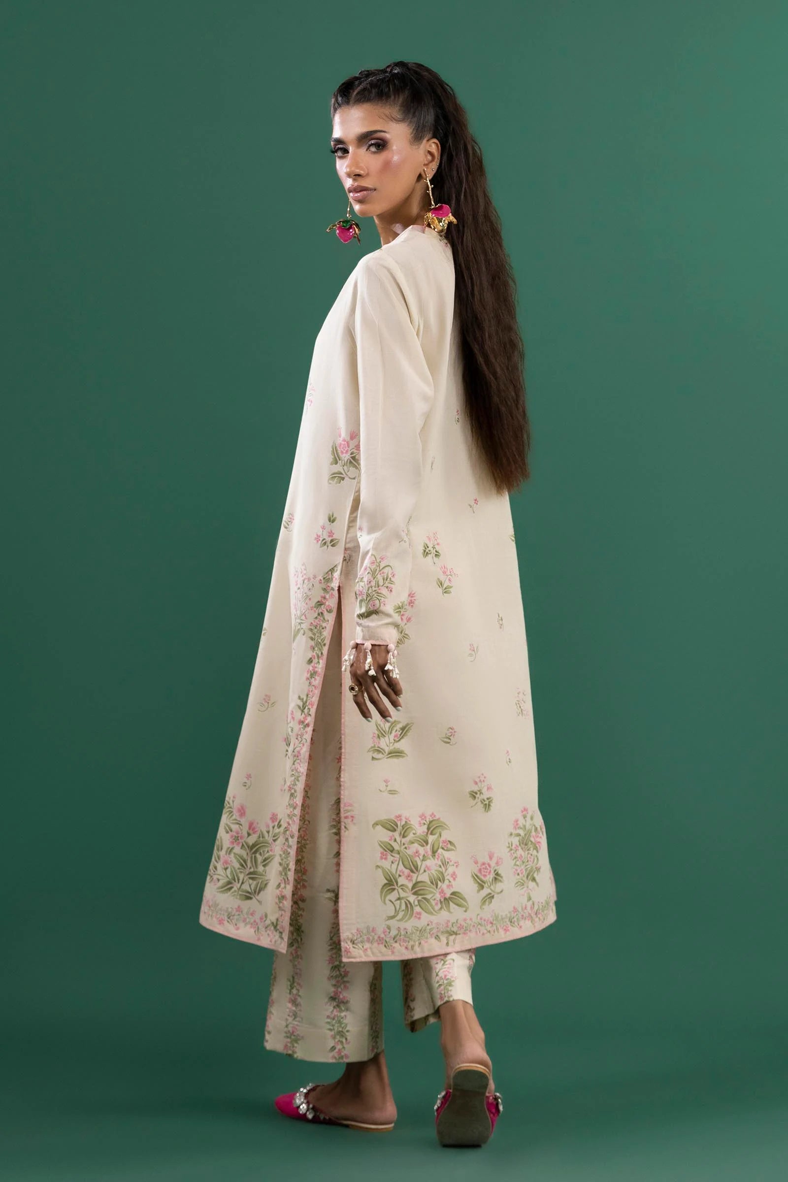 Sana Safinaz 2Pc Printed Lawn Suit H253-007A-2C gulbuy.com