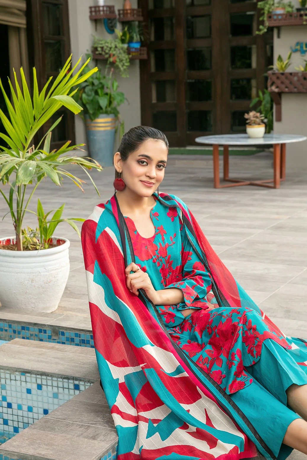 Tawakkal 3Pc Printed Lawn Suit D-1573 gulbuy.com
