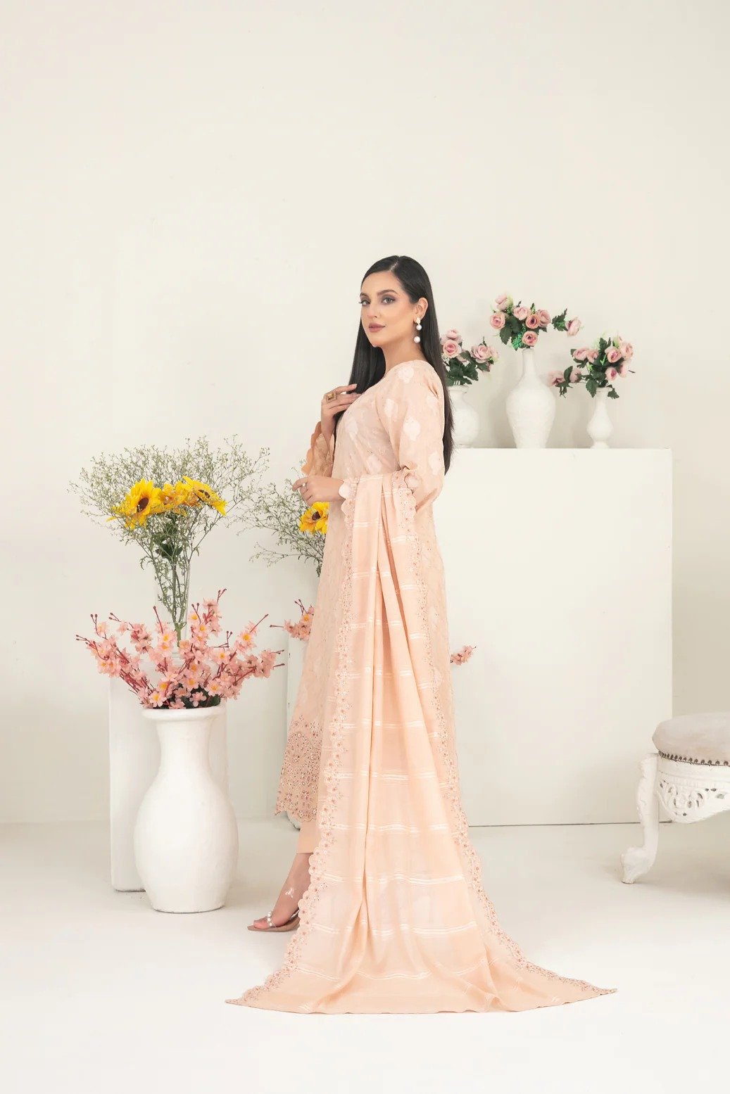 Tawakkal 3Pc Embroidered Lawn Suit D-2238-Maneli gulbuy.com