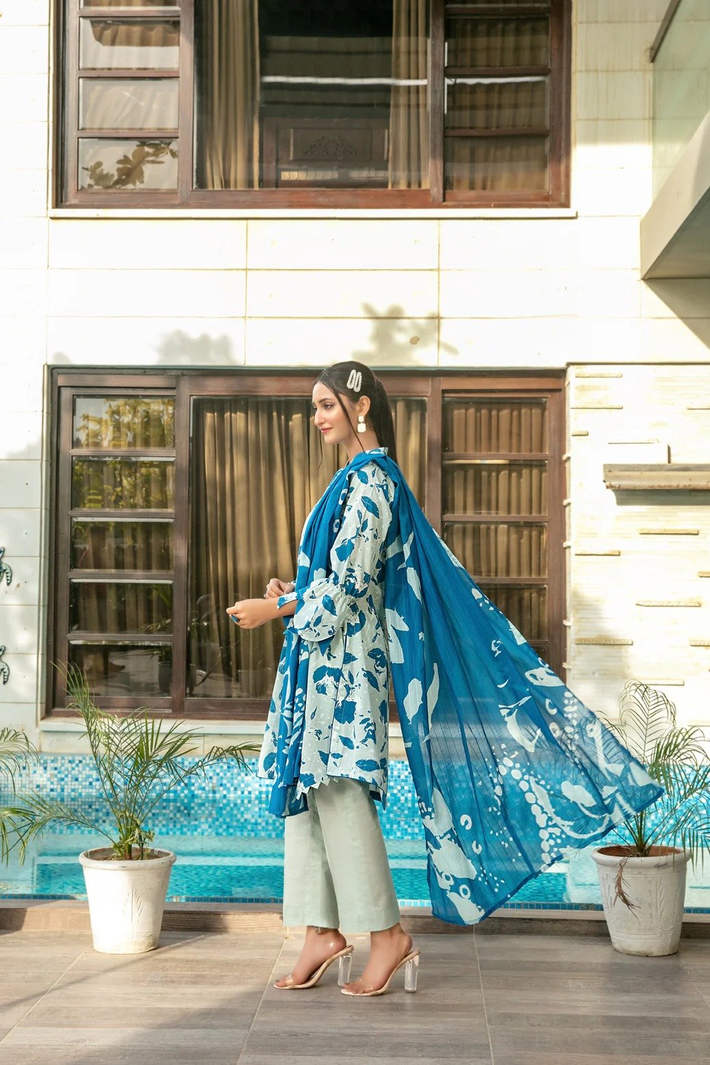 Tawakkal 3Pc Printed Lawn Suit D-1579 gulbuy.com