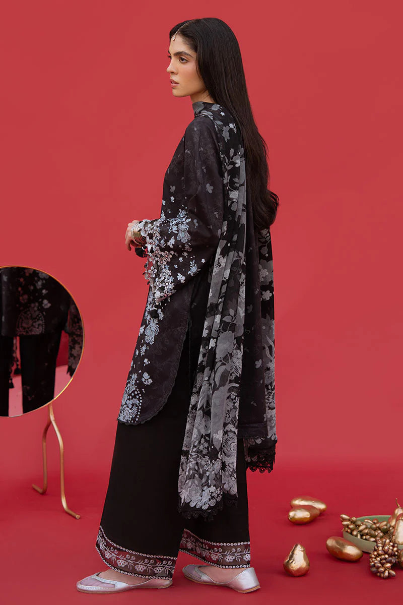 Cross Stitch 3Pc Printed Lawn Suit RAVEN WHISPER gulbuy.com