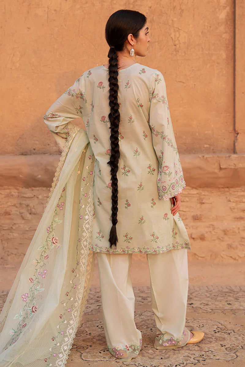 Cross Stitch 3Pc Printed Lawn Suit CITRINE AURA gulbuy.com