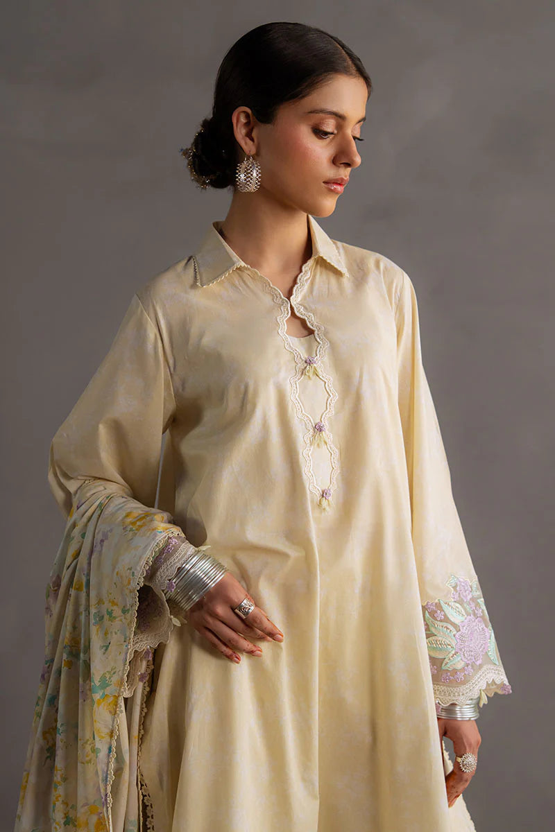 Cross Stitch 3Pc Printed Lawn Suit SUNSHINE GLOW gulbuy.com