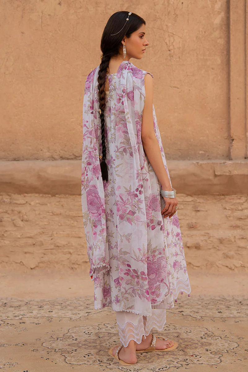 Cross Stitch 3Pc Printed Lawn Suit LILAC HINT gulbuy.com