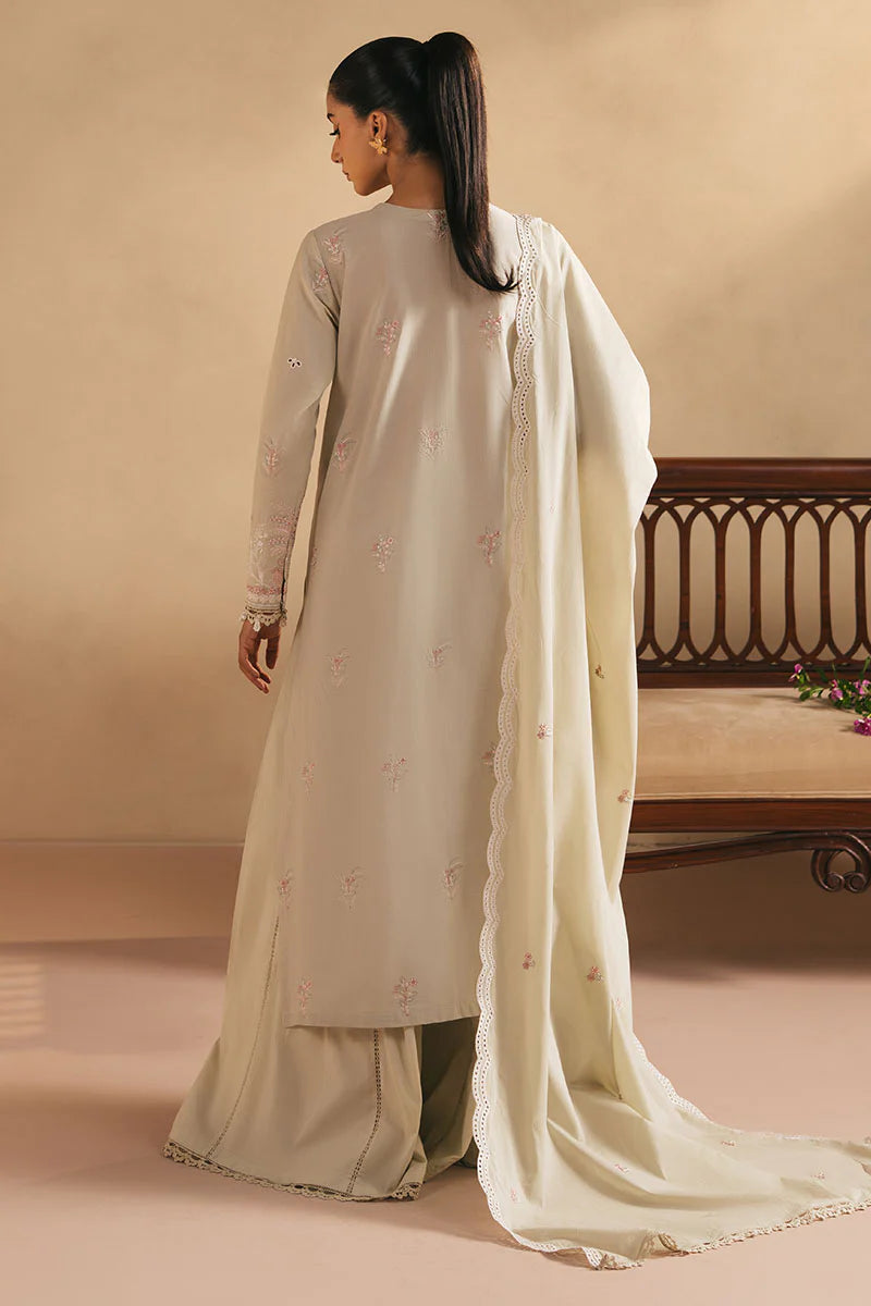 Cross Stitch 3Pc Embroidered Lawn Suit FROSTED MINT gulbuy.com