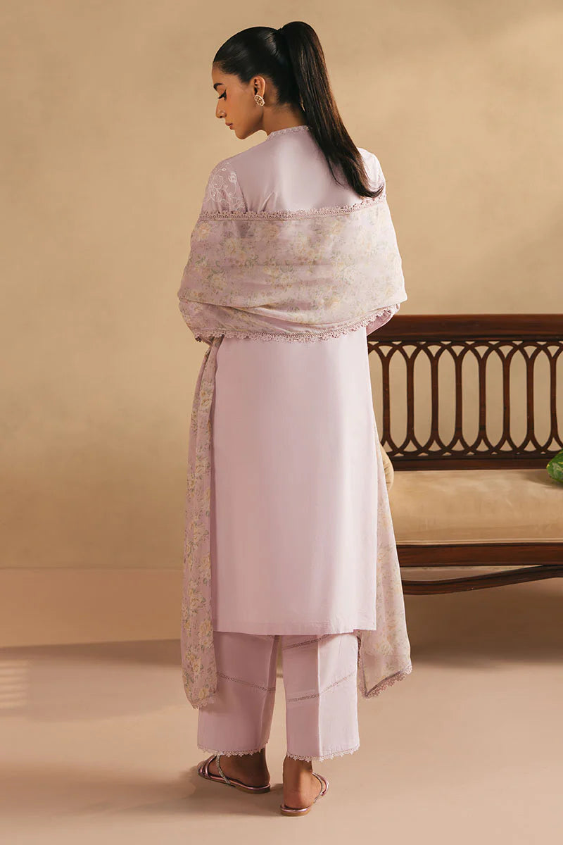 Cross Stitch 3Pc Embroidered Lawn Suit LAVENDER DREAM gulbuy.com