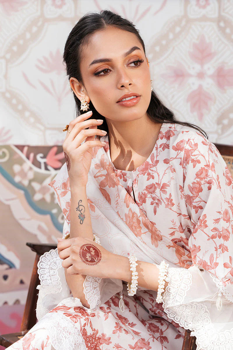 Cross Stitch 3Pc Printed Lawn Suit CRIMSON SAND gulbuy.com