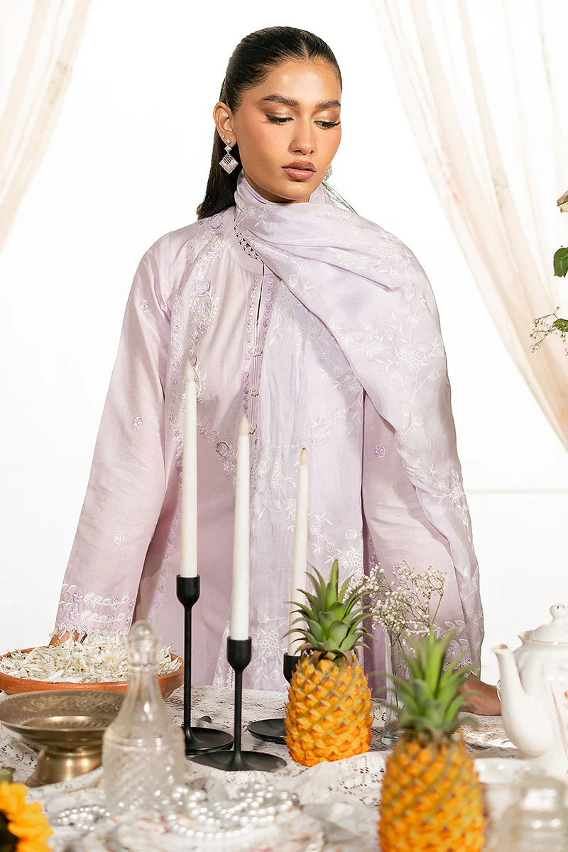 Cross Stitch 3Pc Embroidered Lawn Suit ORCHID BLISS gulbuy.com