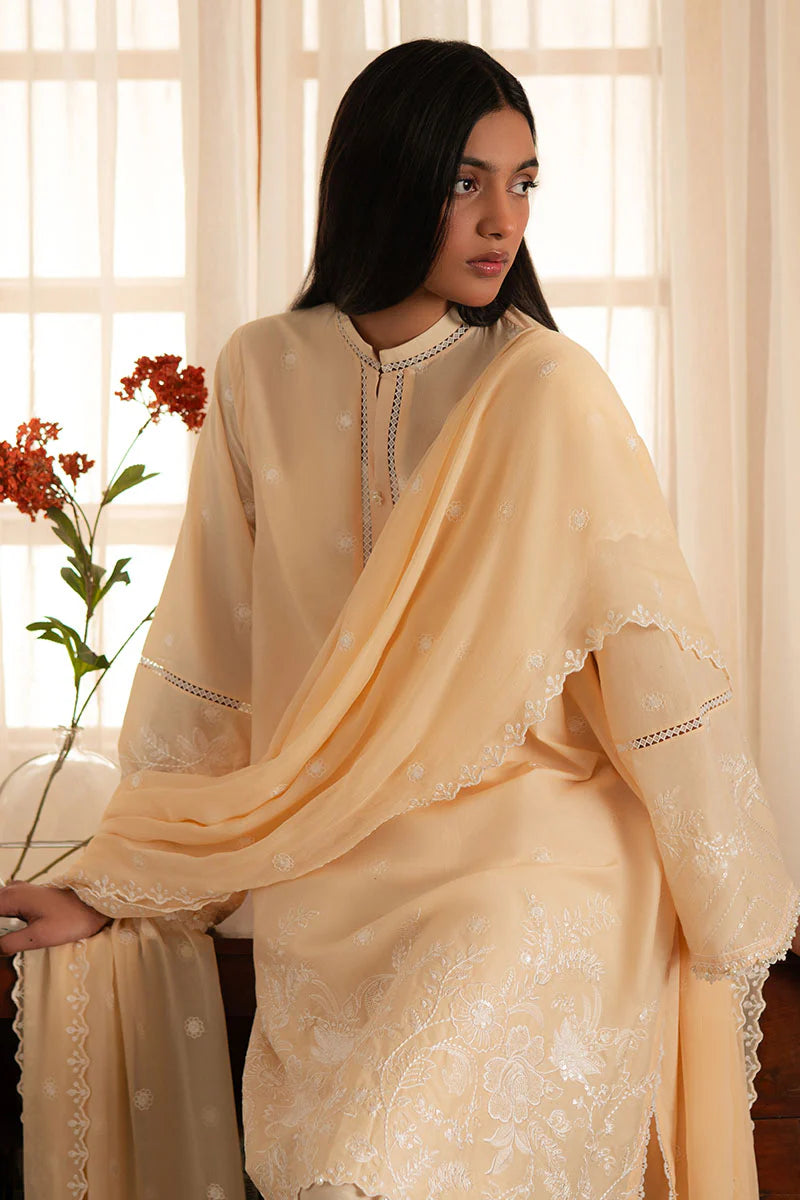 Cross Stitch 3Pc Embroidered Lawn Suit FRENCH GLOW gulbuy.com