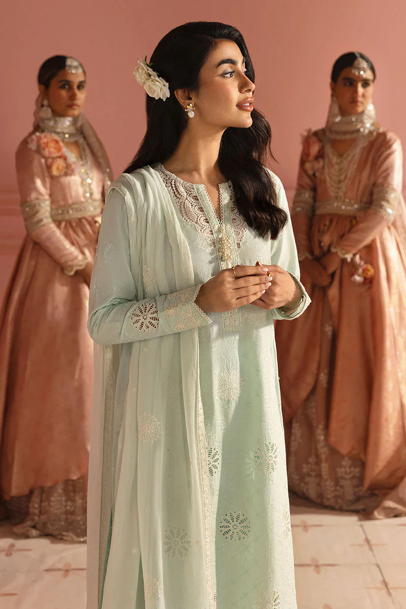 Cross Stitch 3Pc Printed Lawn Suit SKY WHISPER gulbuy.com
