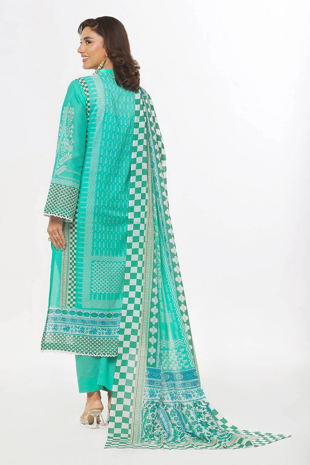 Gulahmed 3Pc Printed Lawn Suit CLP-52104 gulbuy.com