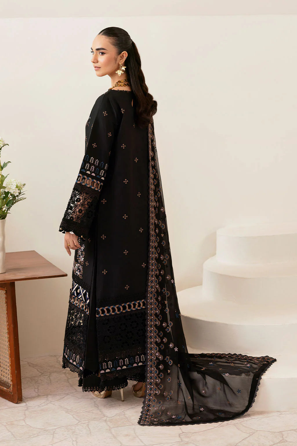 Ramsha 3Pc Embroidered Lawn Suit G-406 gulbuy.com