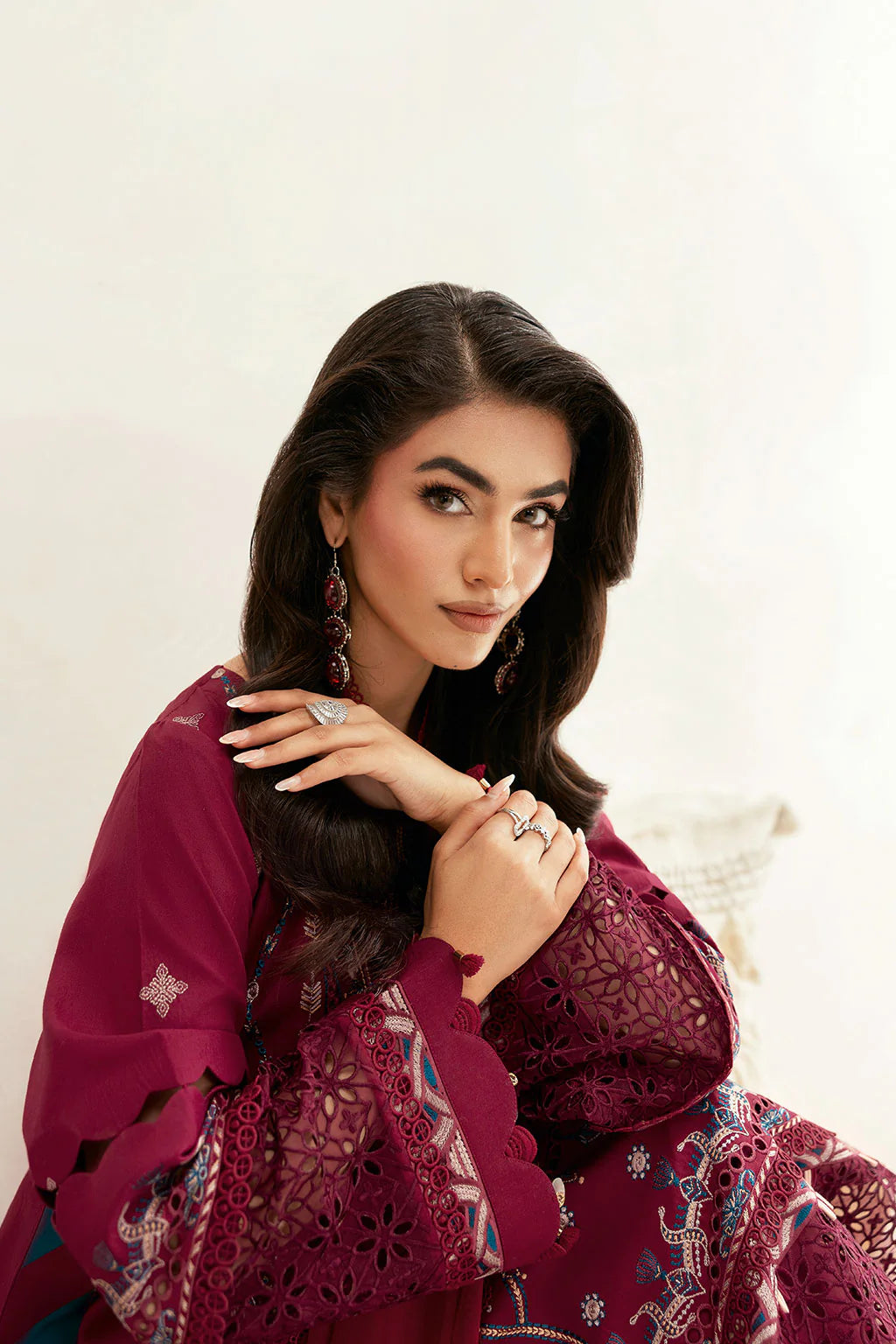 Ramsha 3Pc Embroidered Lawn Suit G-403 gulbuy.com