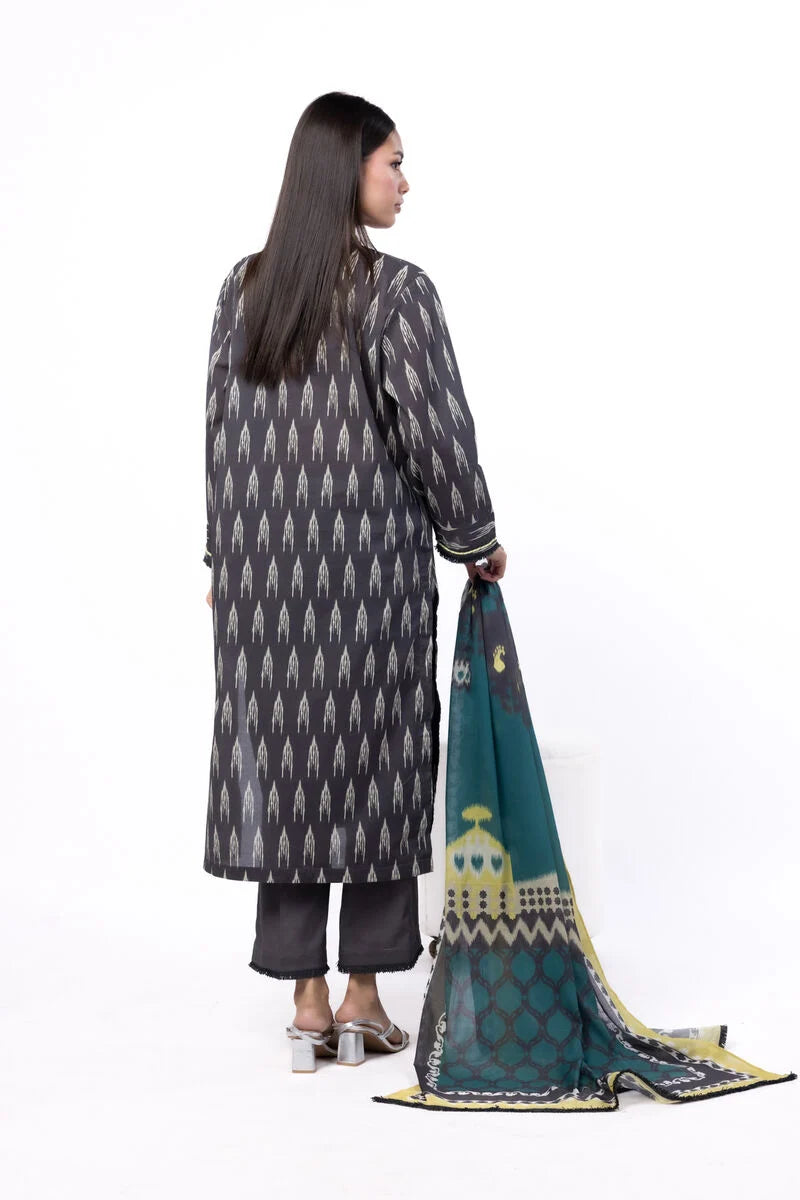 Khaadi 3Pc Printed Lawn Suit SS1106B gulbuy.com