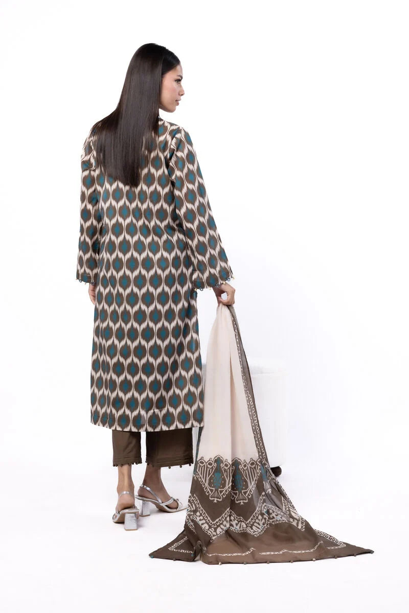 Khaadi 3Pc Printed Lawn Suit SS1110A gulbuy.com