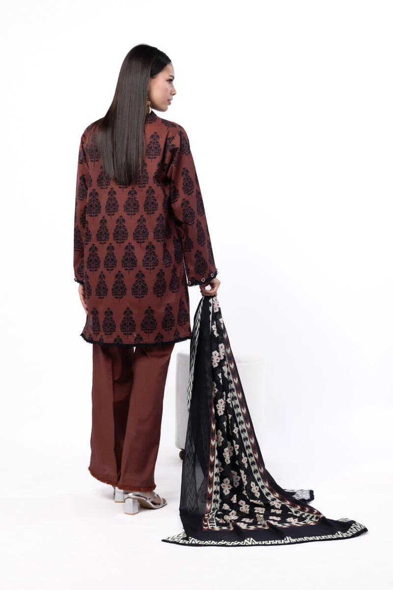 Khaadi 3Pc Printed Lawn Suit SS1112A gulbuy.com
