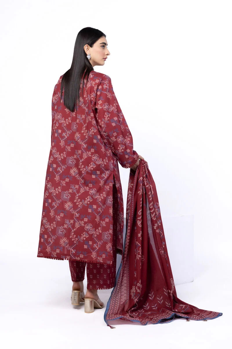 Khaadi 3Pc Printed Lawn Suit SS1160A gulbuy.com