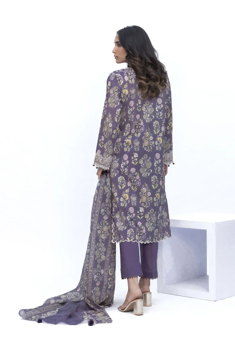Khaadi 3Pc Embroidered Lawn Suit SS2338B gulbuy.com