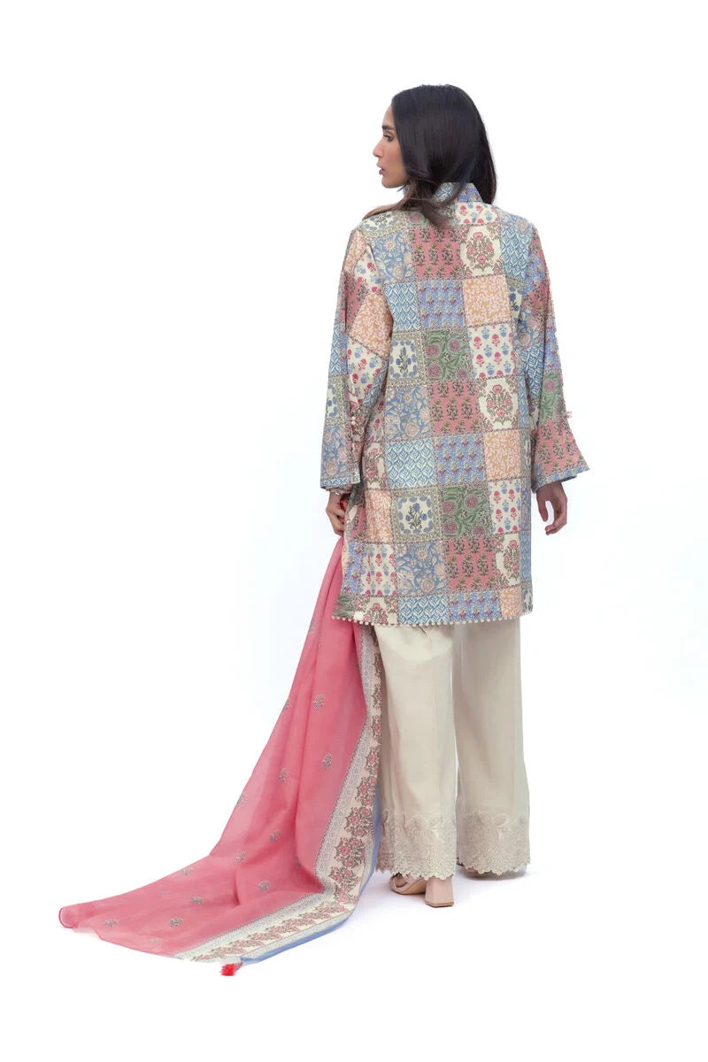 Khaadi 3Pc Embroidered Lawn Suit SS2341A gulbuy.com