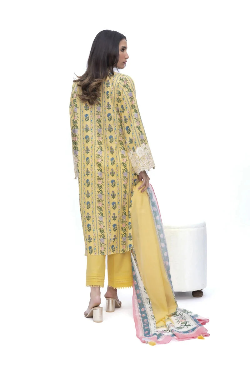 Khaadi 3Pc Embroidered Lawn Suit SS2344A gulbuy.com