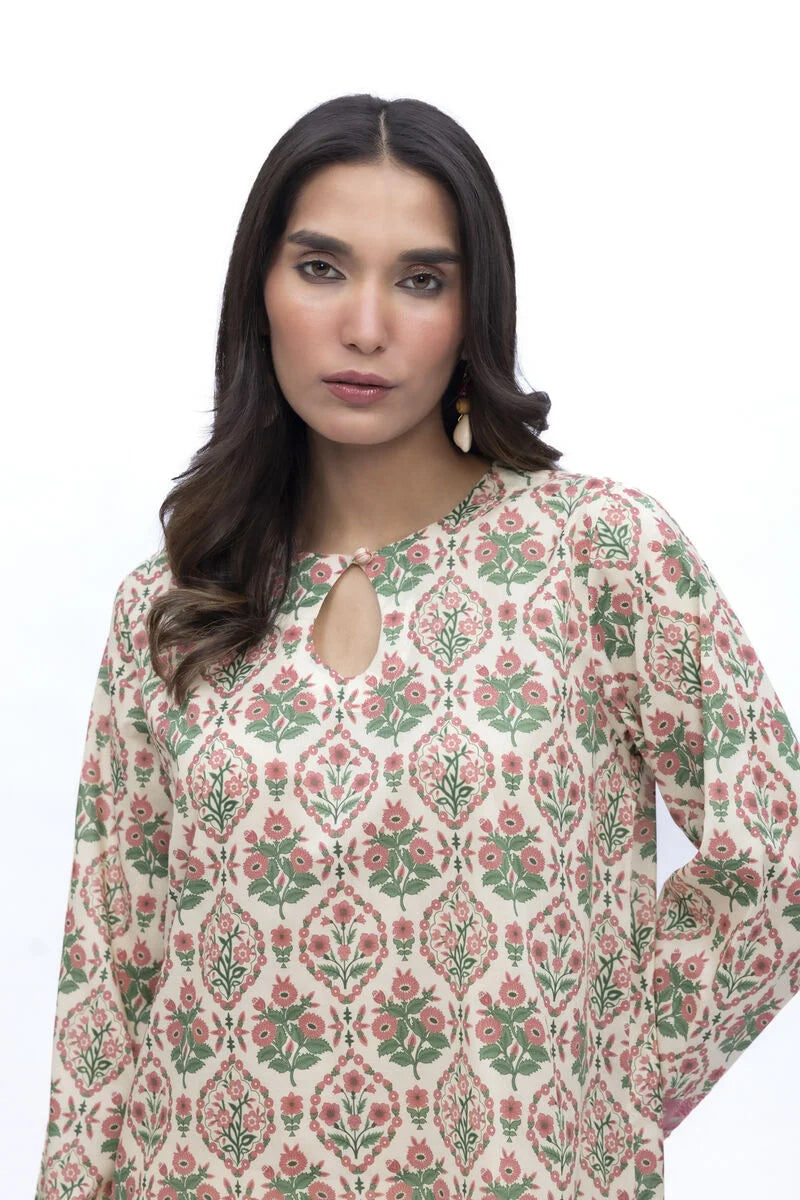 Khaadi 3Pc Embroidered Lawn Suit SS2345A gulbuy.com