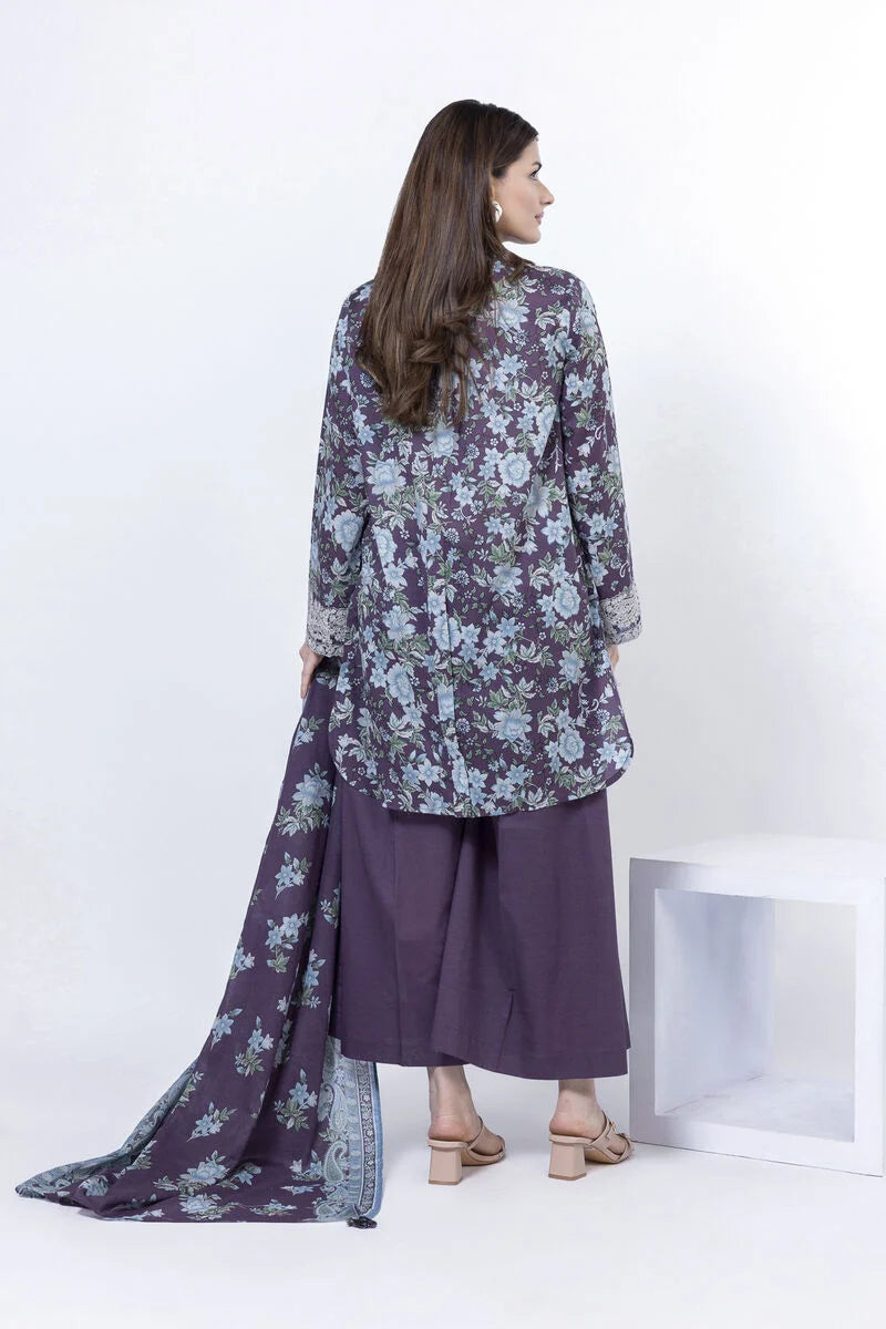 Khaadi 3Pc Printed Lawn Suit SS2394B gulbuy.com
