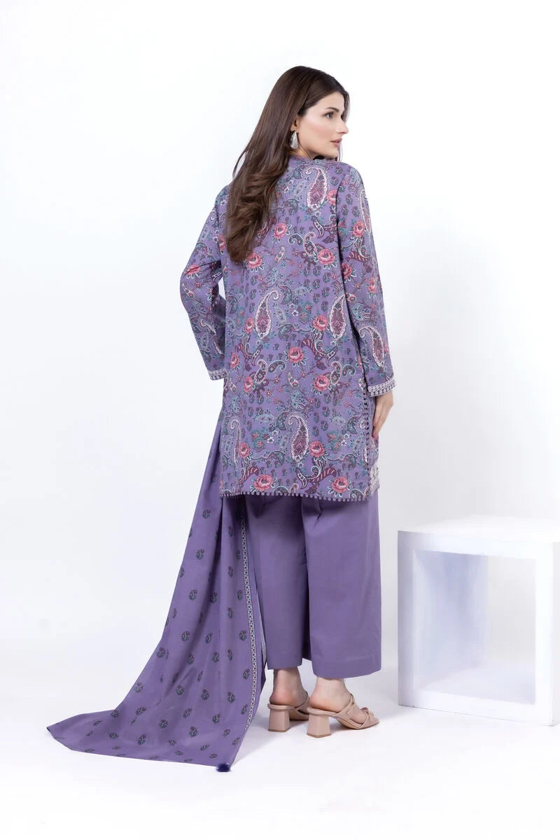 Khaadi 3Pc Printed Lawn Suit SS2398B gulbuy.com