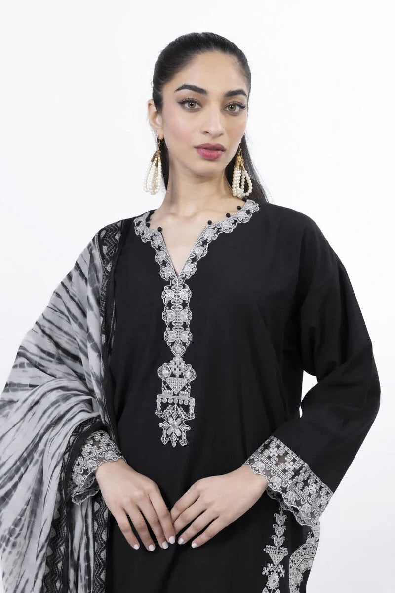 Khaadi 3Pc Embroidered Lawn Suit SS613A gulbuy.com