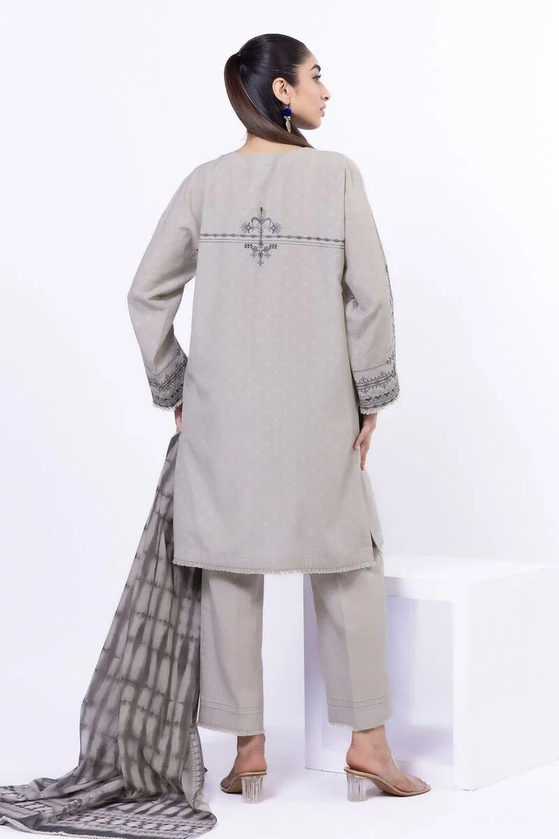 Khaadi 3Pc Embroidered Lawn Suit SS615A gulbuy.com